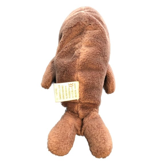 Brown Walrus Ty Beanie Baby Collection Jolly Walrus 7 inches Born Dec 2,1996 RET - Picture 3 of 7